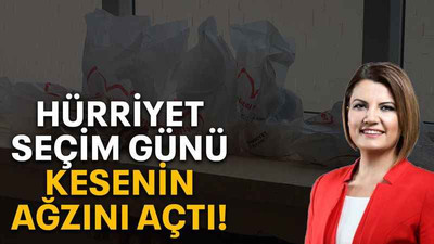 Hürriyet seçim günü kesenin ağzını açtı!